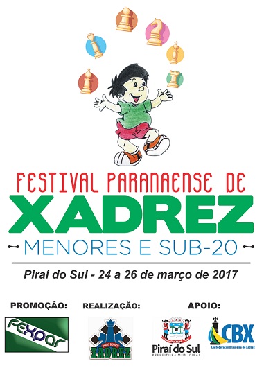 FESTIVAL PARANAENSE DE XADREZ RÁPIDO HÍBRIDO 2021 (SUB-08 ao SUB-20 -  ABSOLUTO E FEMININO) - FEXPAR - Federação de Xadrez do Paraná