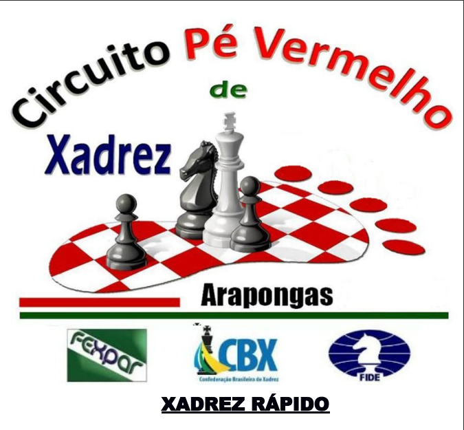 Arapongas reúne participantes de todo o Paraná durante 1º Etapa do Circuito  Pé Vermelho de Xadrez