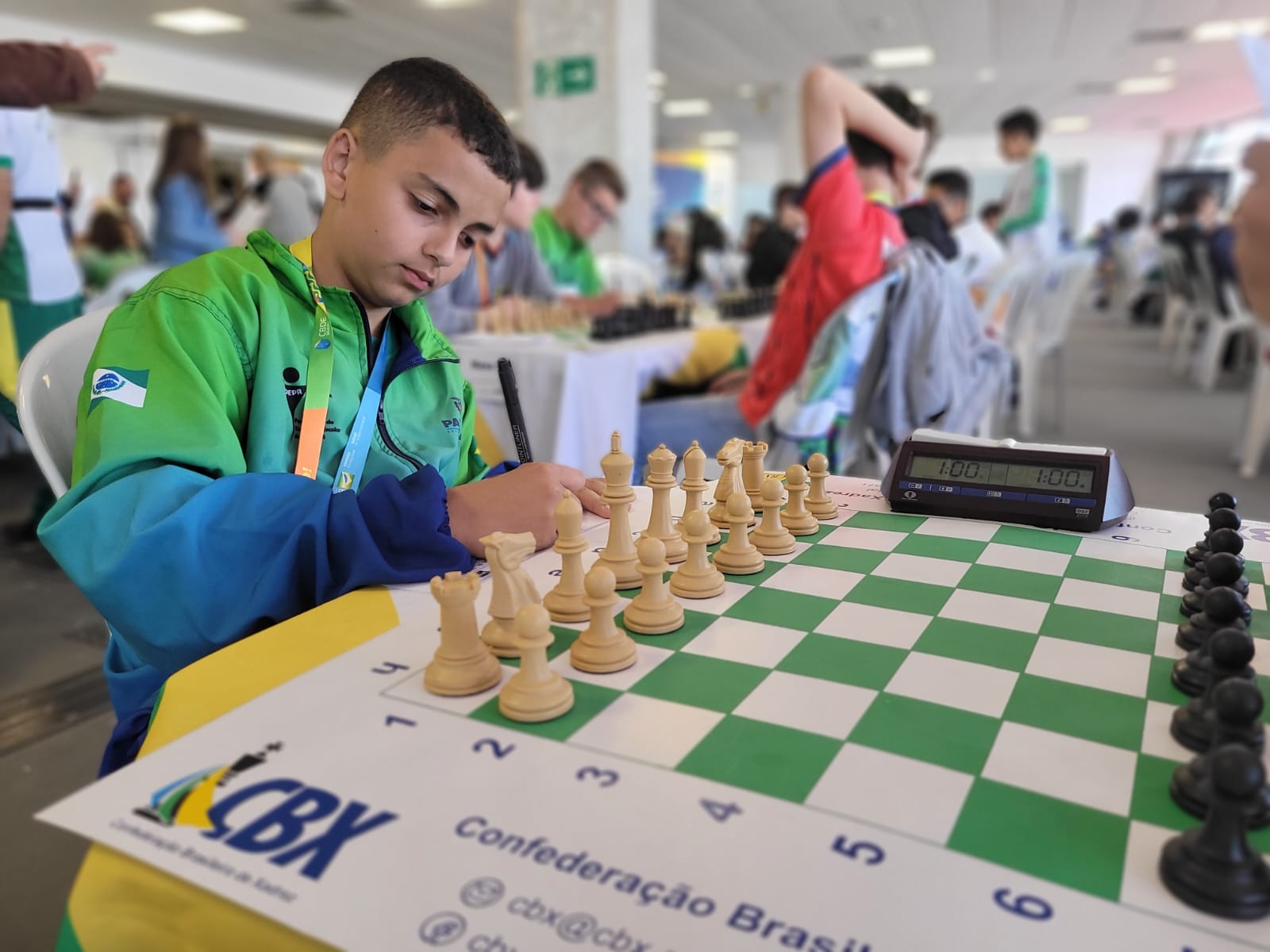 1º Festival de Xadrez Estudantil reúne mais de 70 estudantes da